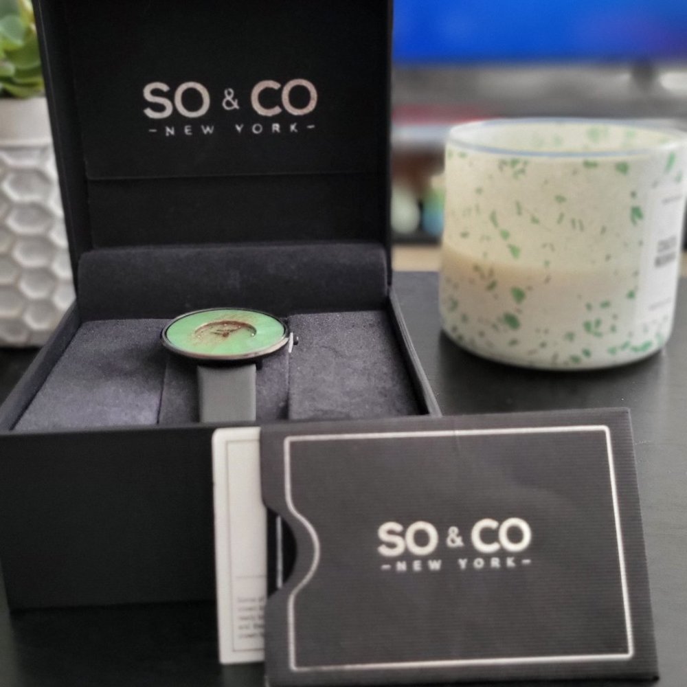 NEW Chelsea 5275 38mm SO & CO New York Watch